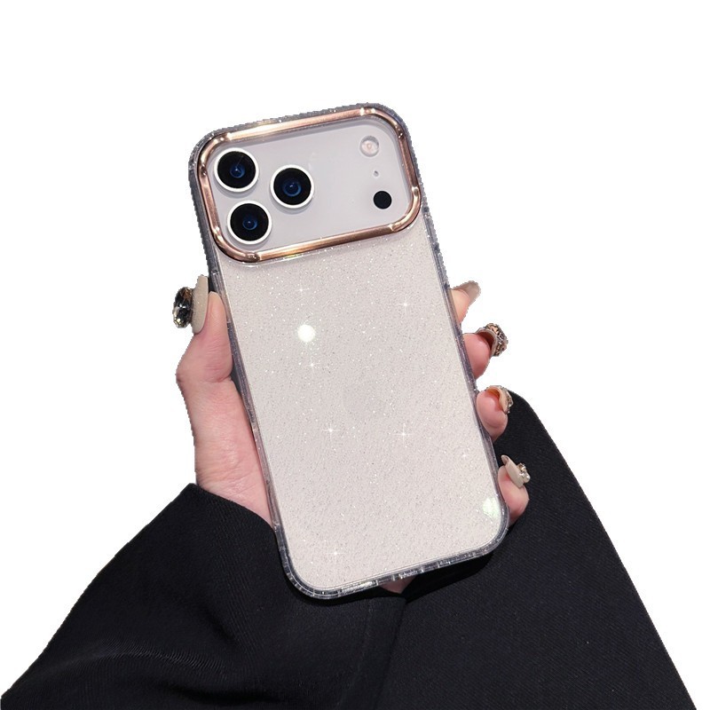 闪粉iphone17promax透明手机壳苹果17Air全包保护壳16适用于17pro|undefined
