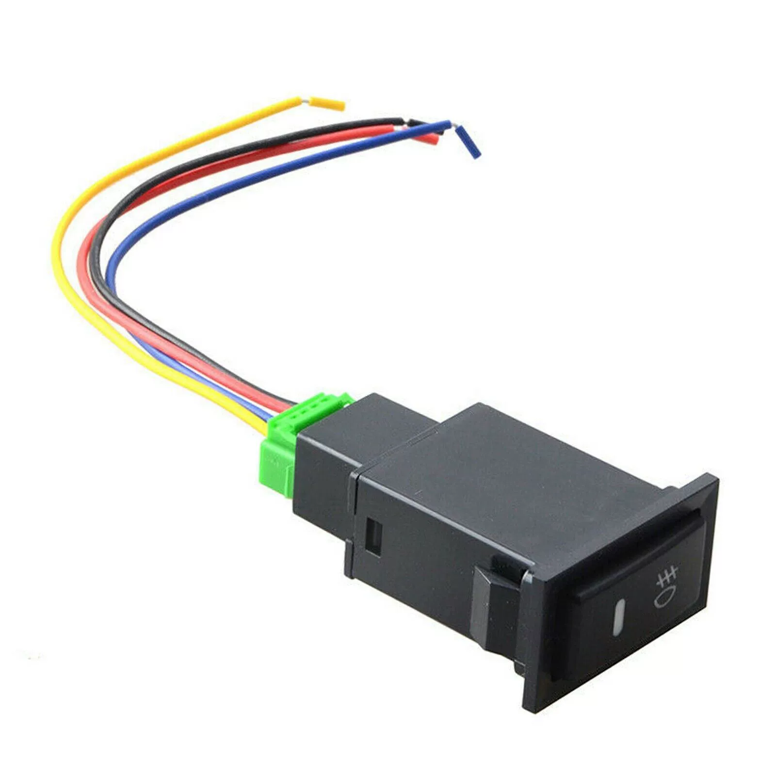 Подходит для Toyota Mitsubishi Lancer, переключатель противотуманных фар, модифицированный светодиодный индикатор, запасная часть, переключатель жгута проводов противотуманных фар