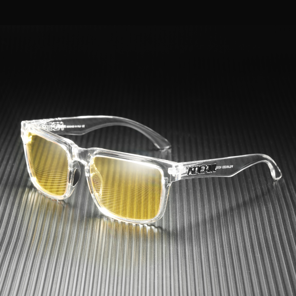 Lässig Farbblock Tak Quadrat Vollbild Sport Sonnenbrille display picture 32