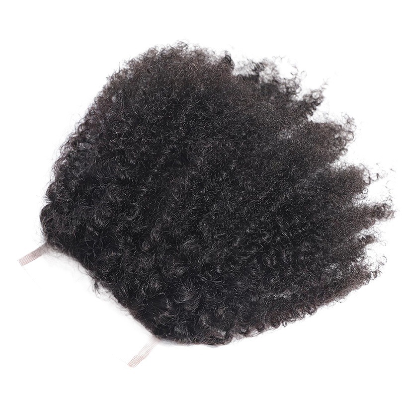 Afro Kinky Curly Human Hair Curtain African Small Curly Hair Explosion Spot Human Hair Bundles