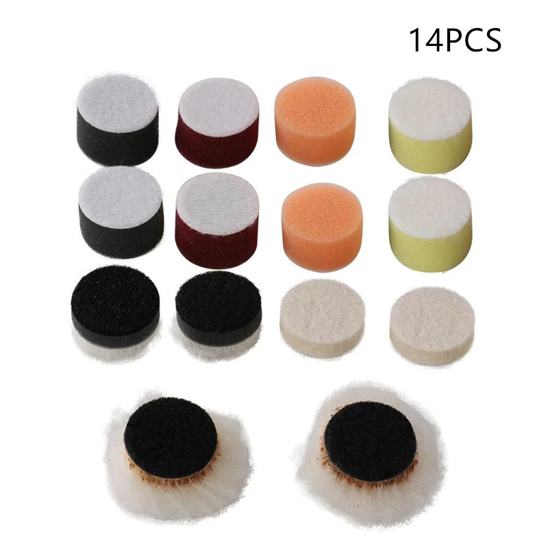 Coche área pequeña detalle pulido esponja placa traje manija de la puerta tira brillante rejilla de admisión pulido cabeza rueda de esponja