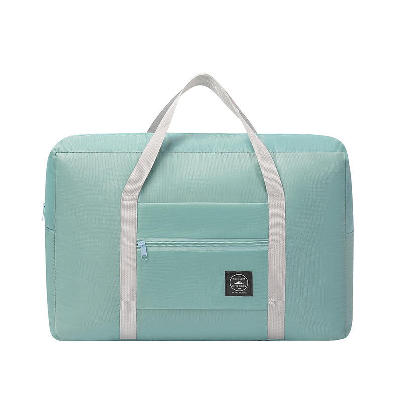 Airplane, blue equipment bag