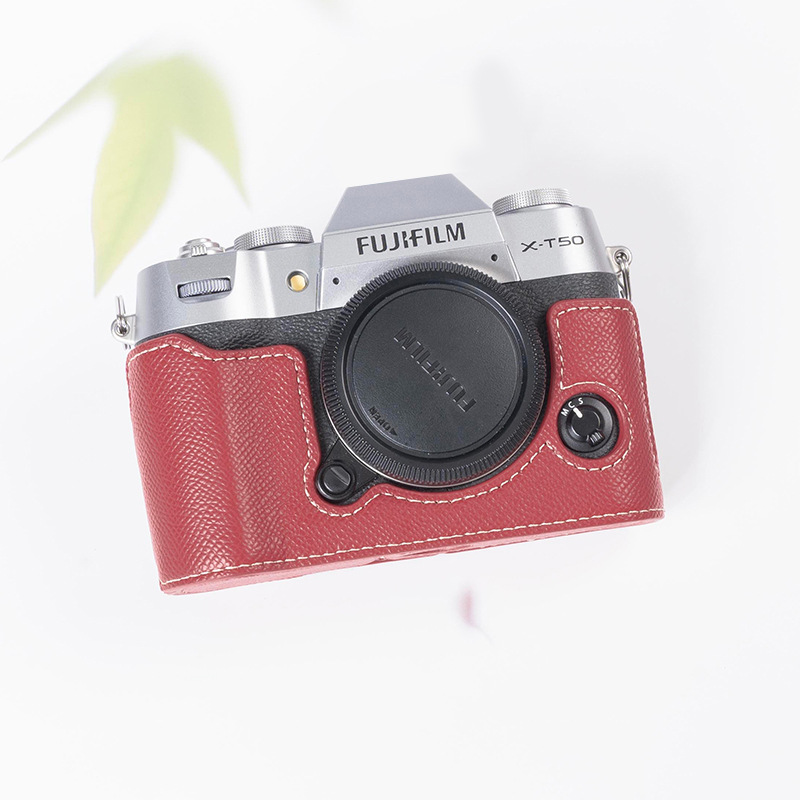 Funda protectora Fuji XS20 Bolsa para cámara XS10 Funda de cuero de segunda generación XH2S Bolsa base XT5X100VI Accesorios