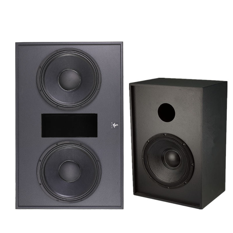 Cine Equipo de audio altavoz de frecuencia ultra baja estudio grande estudio de grabación Estudio Individual Doble subwoofer de 18 pulgadas