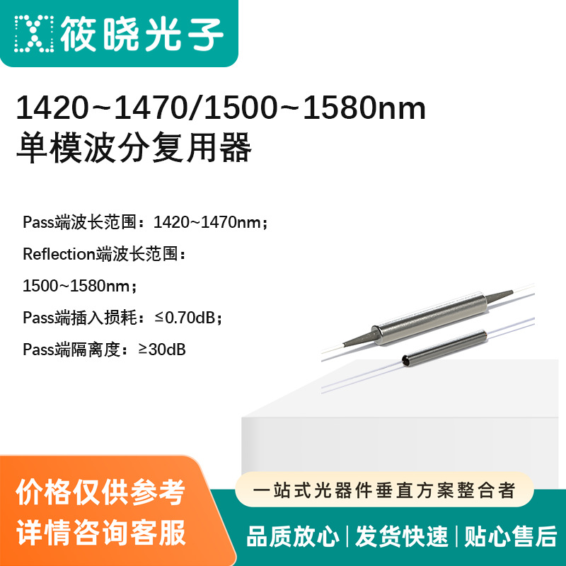 1420~1470/1500~1580nm单模波分复用器