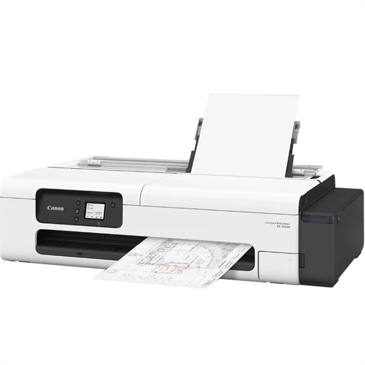 Canon TC-5200 принтер со СНПЧ, широкоформатный A1 плоттер с подачей A3 и A4