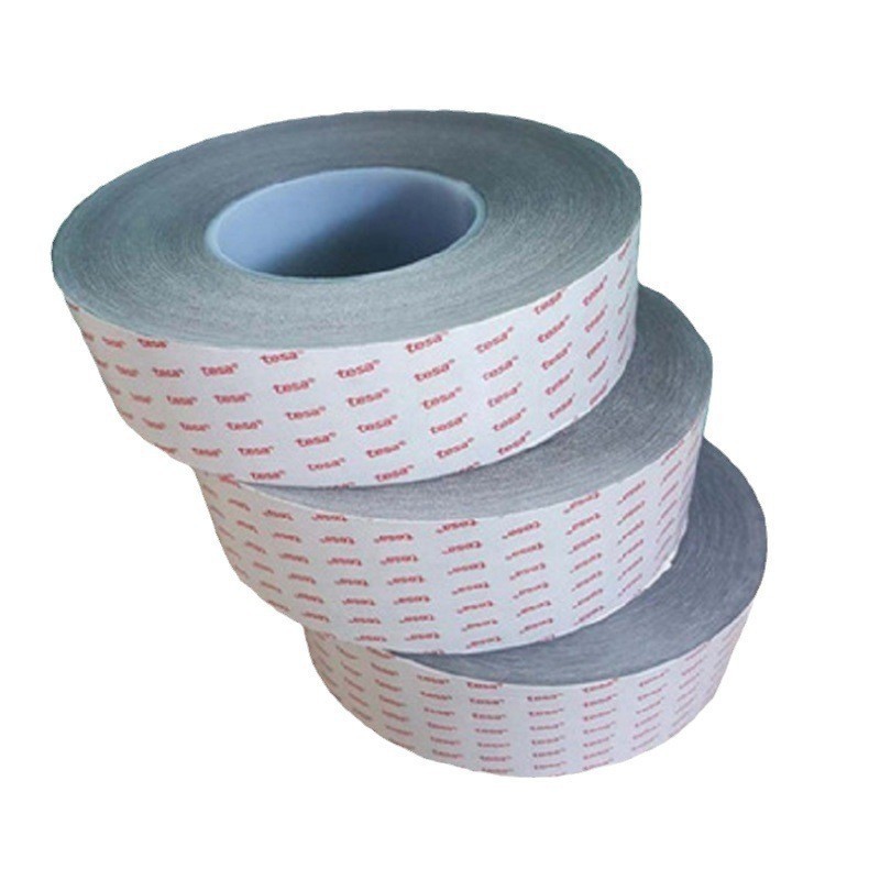 TESA德莎61325双面黑色高性能薄膜PET胶带0.25mm厚度丙烯酸双面胶