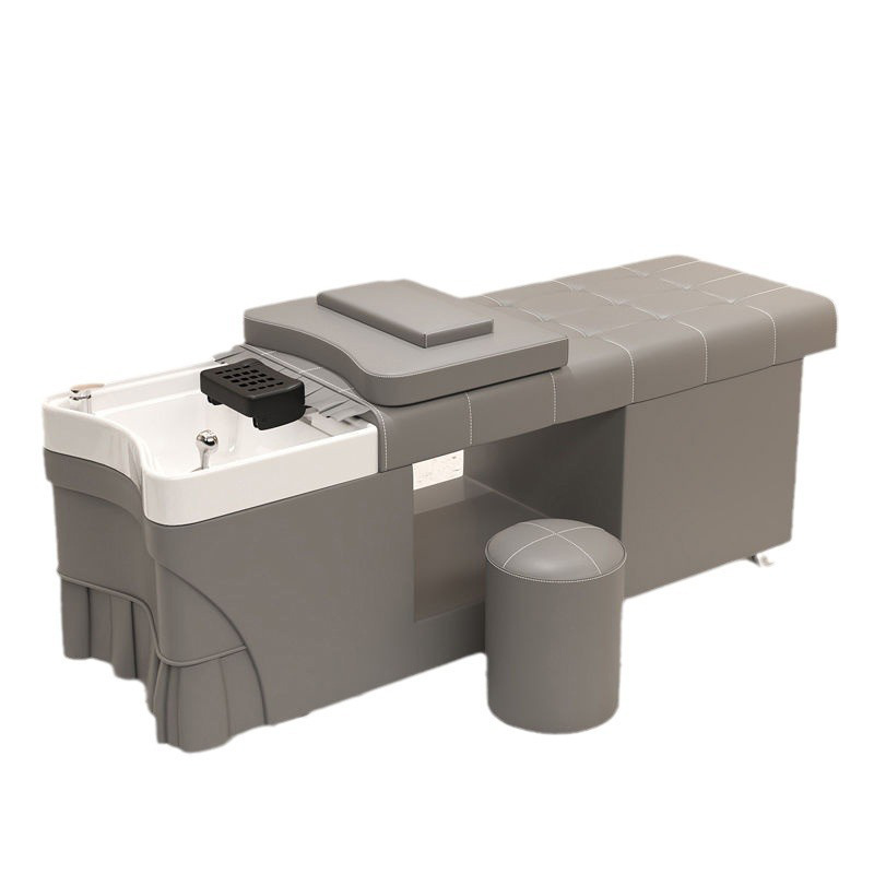 Calentador de agua de fumigación de masaje salón de belleza agua de circulación salón de peluquería champú temperatura constante lavabo cama de lavado de cabello cama de agua