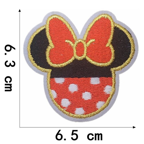 Lianxing's new cartoon Mickey head computer embroidery embroidery cloth stickers clothing decoration accessories patch stickers with adhesive backing