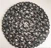Round black