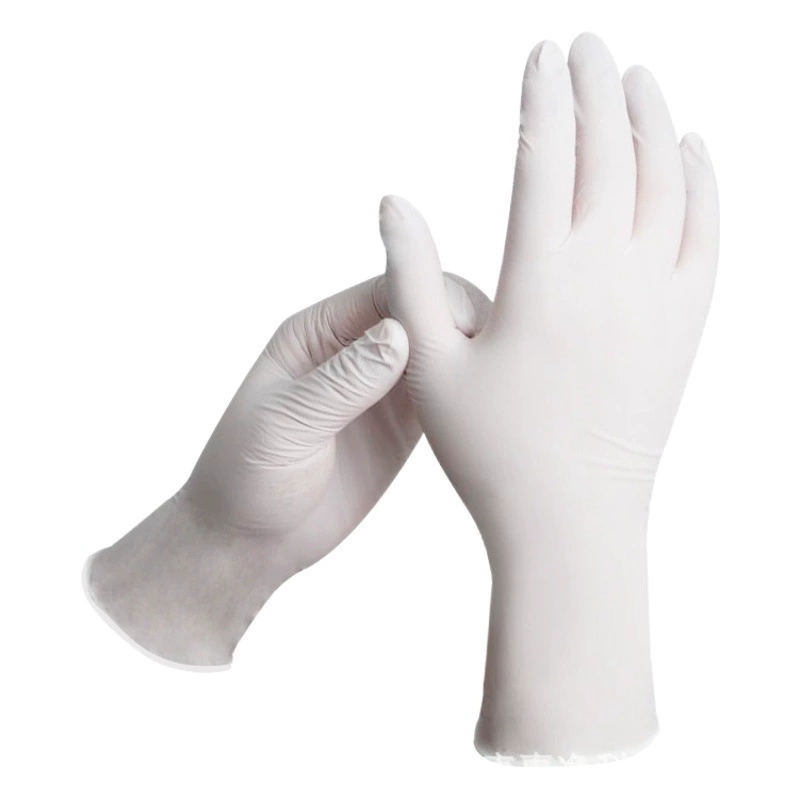 12-дюймовые нитриловые перчатки Чистая комната GN3 Безпорошковые перчатки для очистки