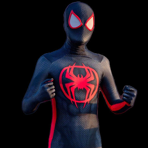 Miles Red Black Spider-Man All-inclusive Tight Halloween Parallel Universe Cosplay All-inclusive Tight