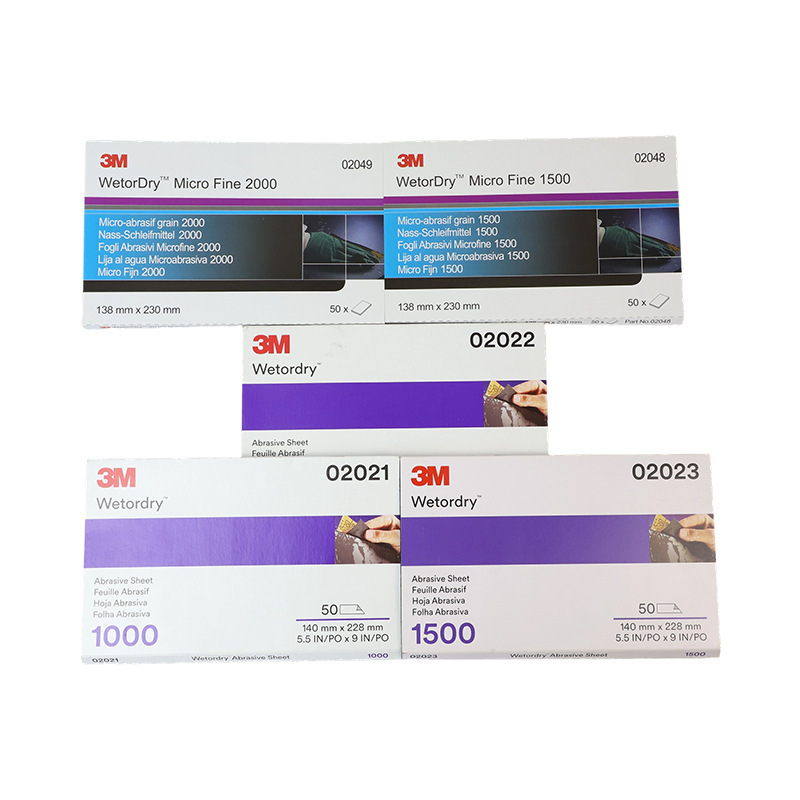 3M401Q 高効率水サンドペーパー 1000-2500 メッシュカービューティー水サンドペーパー特別価格 3M 水サンド|undefined