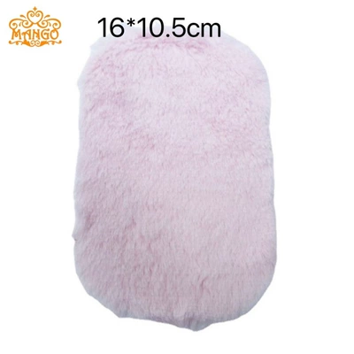 Wool pad – Live Streaming Room Decoration, Plush Mats - standard-pink-oval-16105cm