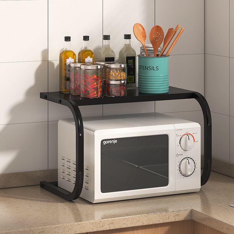 Estante de microondas retráctil de cocina estante de almacenamiento multifuncional horno doméstico estante de almacenamiento de mesa multicapa pin de fábrica image 21