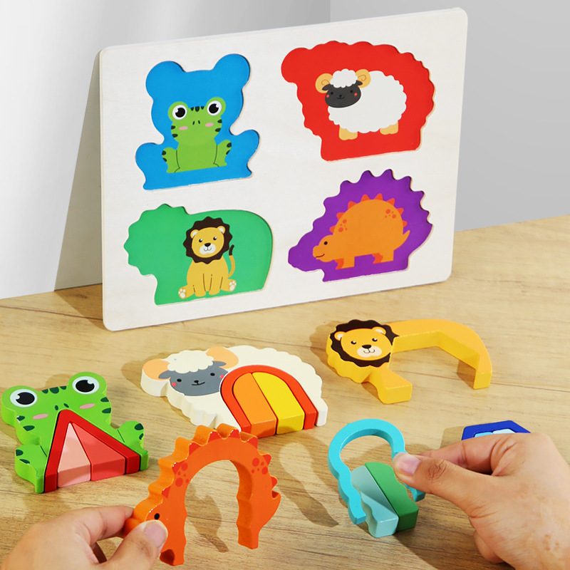1-3 años de edad, combinación de formas y colores, jardín de infantes Montessori, educación temprana, juguetes educativos, bebés, niños, iluminación, cognición al por mayor
