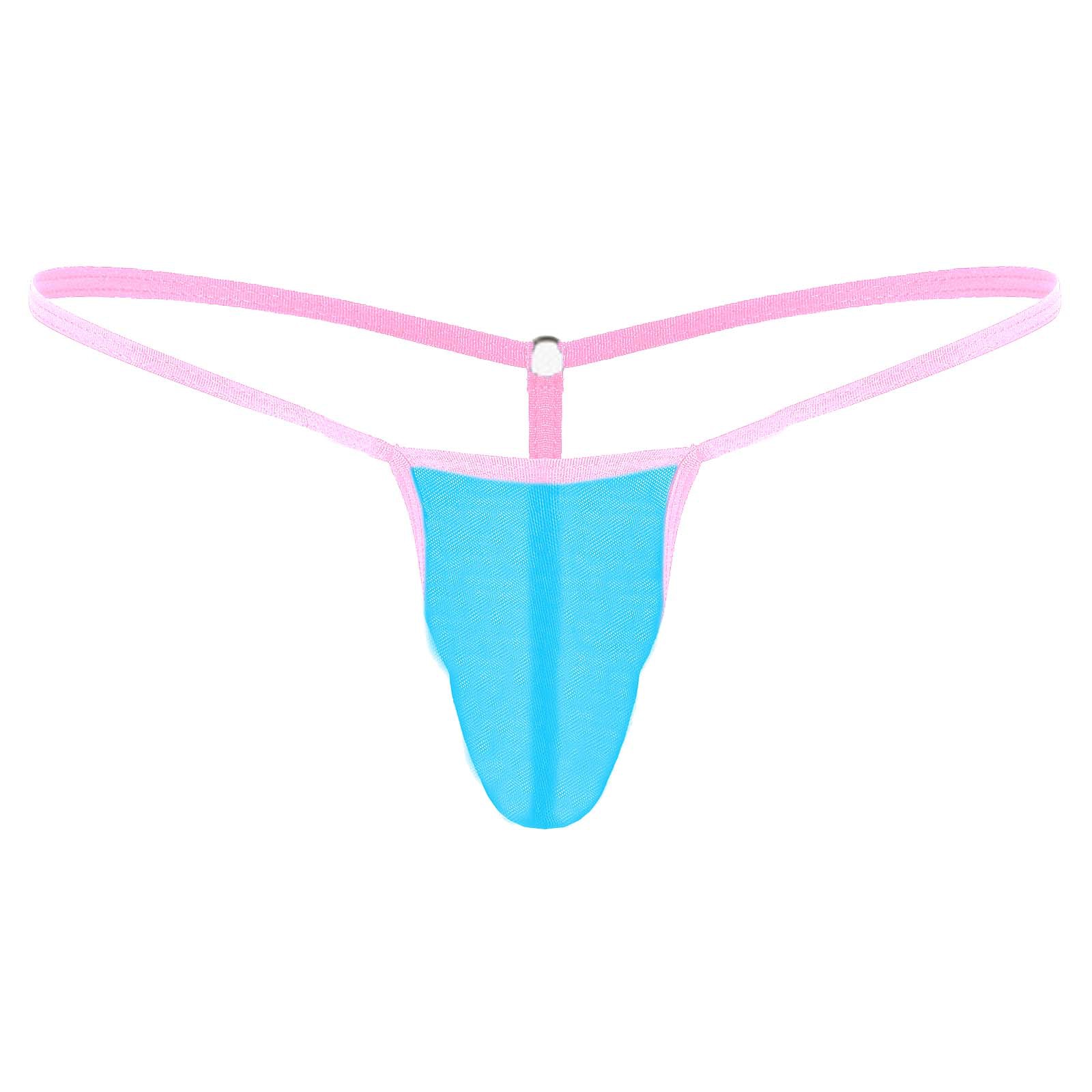 Lingerie sexy transfrontalière pour hommes, maillots de bain élastiques, slips et strings en maille taille basse pour hommes_voghion.com