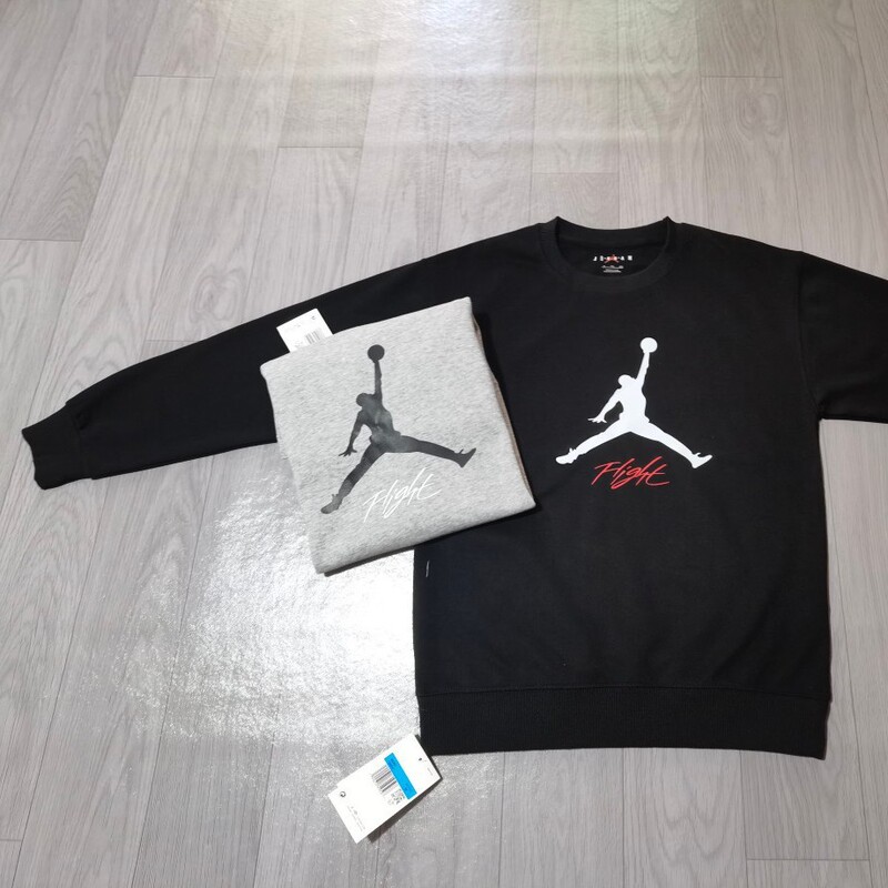 Autumn New Jordan Aj Overseas Popular Round Neck Sweatshirt, Basic Print Large Logo Casual Couple Pullover Autumn New Jordan Aj Overseas Popular Round Neck Sweatshirt, Basic Print Large Logo Casual Couple Pullover