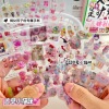 Double transparent laser sticker-ancient kitten