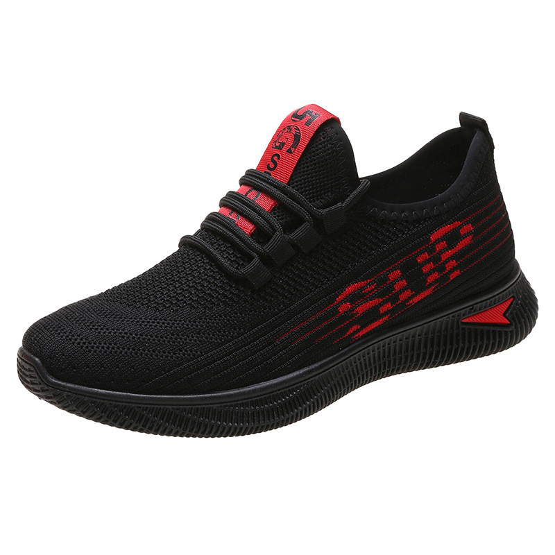 Sports Casual Shoes 2021 New Walking Shoes Straps Flying Woven Injection Molding Lightweight Walking Shoes
