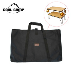 Outdoor multifunctional portable bag folding mesh table storage bag picnic table handbag wooden tablecloth bag picnic table bag