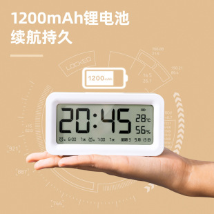 Casual Alarm Clock for Primary School Students to Wake up Smart 2023 New Rechargeable Kidsren and Girls Clock Digital Display