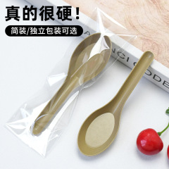 使い捨てスプーン、テイクアウト用スプーン、環境に優しいホテル輸出食器、中華風スプーン、厚手
