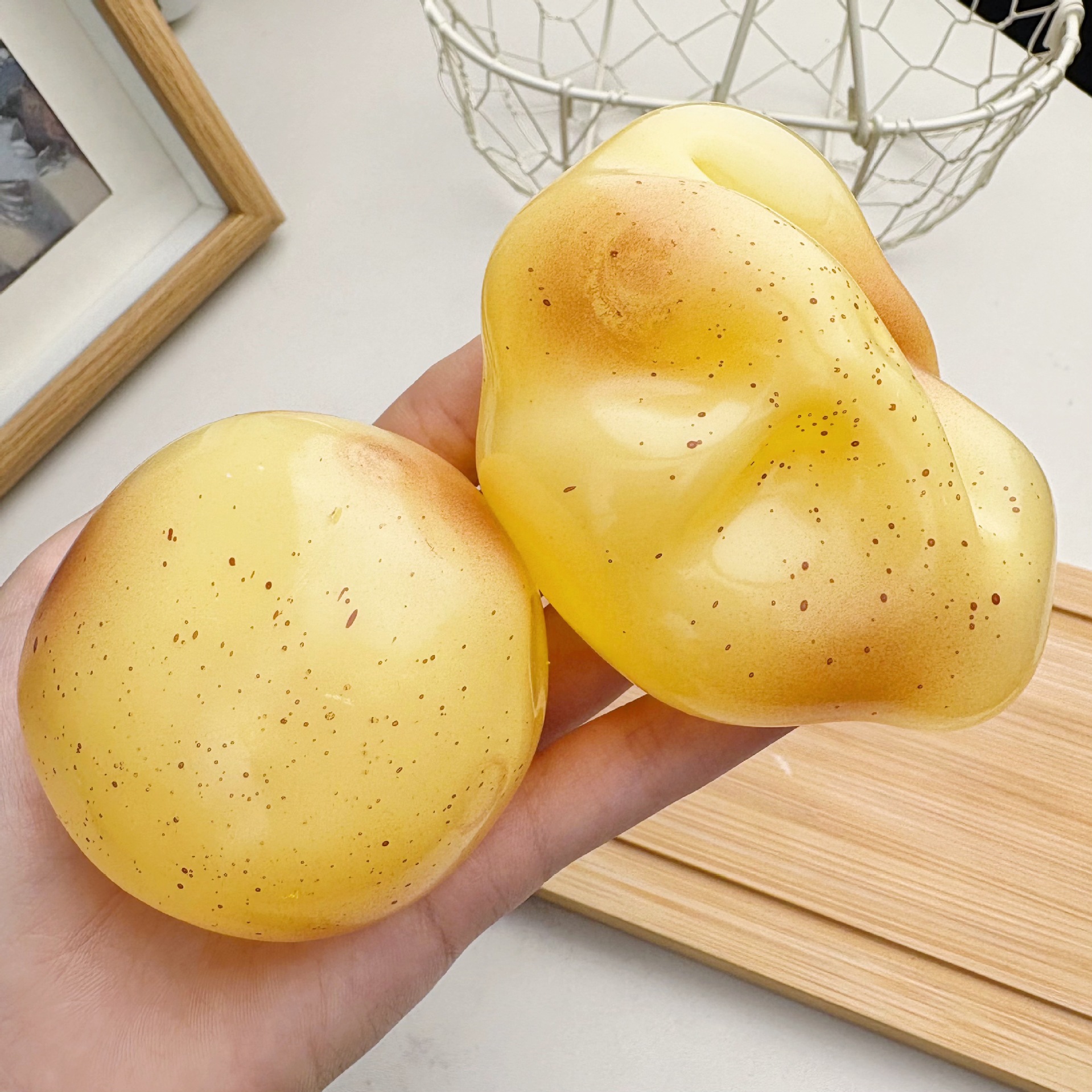6cm coconut oil potato handmade balls