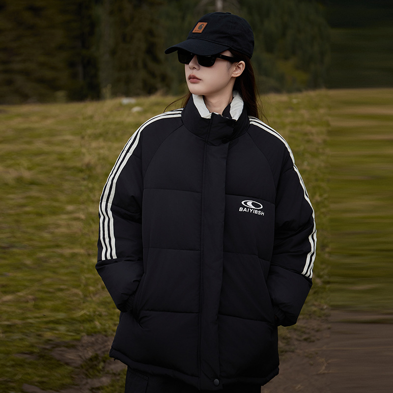 Ropa de algodón para mujeres 2024 invierno nuevo estilo coreano engrosado abrigo de algodón suelto sensación de alta calidad chaqueta de algodón de pareja de estudiantes image 4