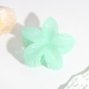 Crab pin, fresh universal hair accessory, human head for adults, flowered, simple and elegant design, wholesale