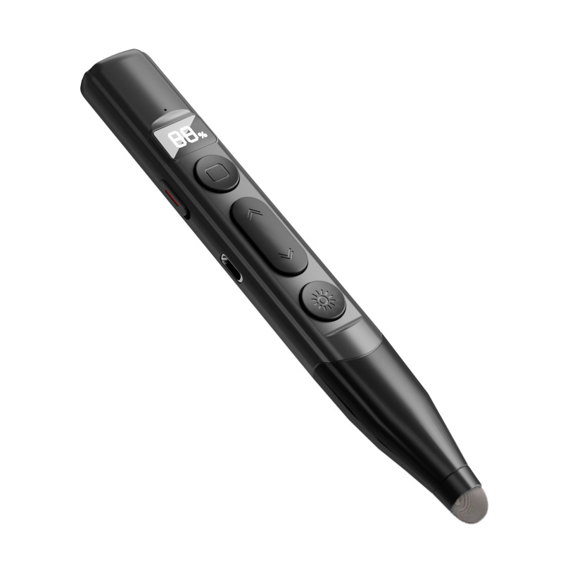 工場の新型タッチパネルはページめくりペンPPTリモコンマルチメディア鞭赤外線充電可能デジタル表示ページめくりペンを書きます。