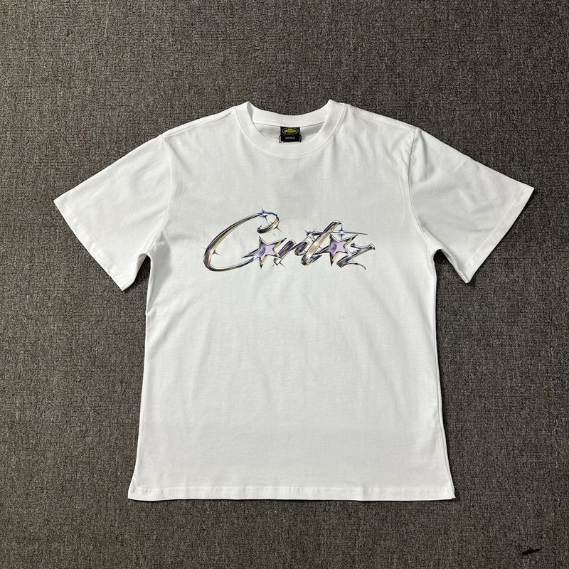 240g corteiz マンハッタン島シリーズ Tシャツ 半袖 レターロゴプリント 男女兼用 ダブルヤーン ファッション 半袖 トレンド|undefined