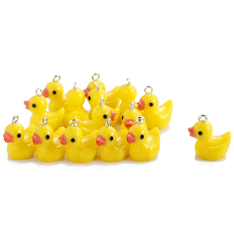 B.Duck, творческий реалистичный милый аксессуар, серьги, кулон, брелок, комплект материалов, ручная работа