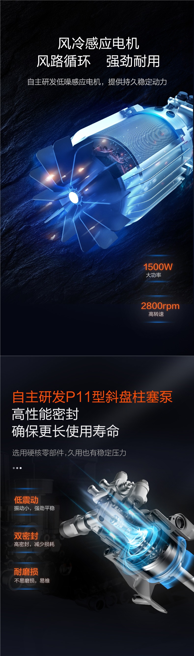 Yili High-Pressure Car Washing Machine 4301 Water Gun High-Power 220V Household Sensor Powerful Portable Cleaning Machine Artifact