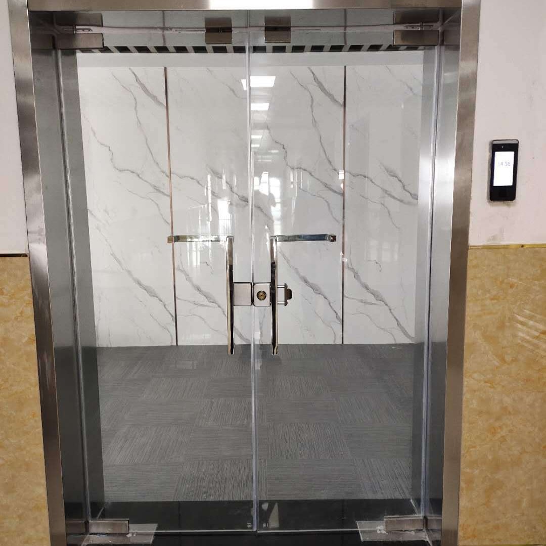 玻璃感应门 变光 中空 烤漆 超白钢化玻璃 办公室玻璃隔断