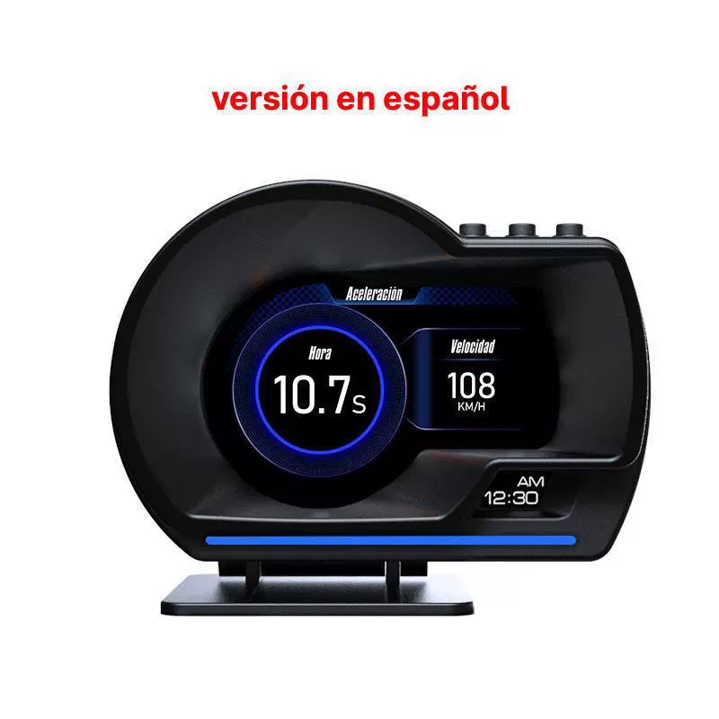 Автомобильный OBD A500 многофункциональный ЖК прибор модифицированный лётный головной дисплей детектор скорости водяной температуры турбина и т.д.