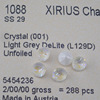 Genuine Swarov 1088 Round Diamond Diamond Austrian Crystal Jewelry Accessories Special Effect Series Round Diamond