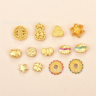 s925�y���24kͨ�׸��龎�K��녴���DIY����朸�Ƭ�����Y�y�