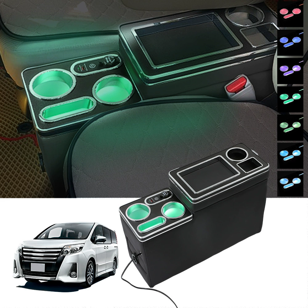 Подходит для Toyota NOAH/VOXY Honda Stepwgn Свободный подлокотник Ящик для хранения Модификация центрального ящика для хранения