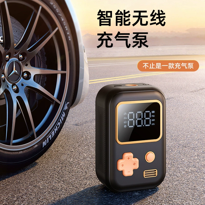 Зарядка автомобильный воздушный насос умный шинный воздушный насос беспроводной портативный ручной автомобиль электромобиль велосипед накачивание
