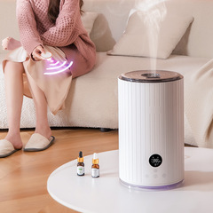 新型アロマスマート首振り加湿器大容量スマート恒湿加湿器5L家庭用オフィスアロママシン