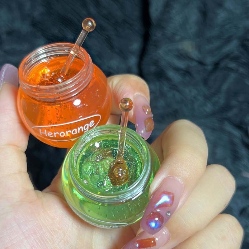 HERORANGE蜂蜜缶唇膜秋冬補水保湿保護ガラス缶潤唇膜純正品卸売り|undefined
