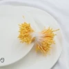 Frosted orange yellow