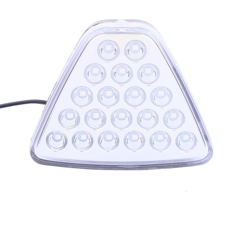 Automóvil reconfigurado luz de navegación LED brillante luz de freno universal luz trasera parpadeante rodeada luz de crucero LED
