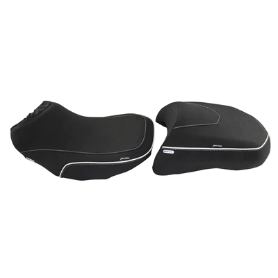 Suitable for Bao-Ma R1200GS R1250GS GSA 14-23 modified motorcycle front cushion back seat bag (Motorcycle cushion) - black