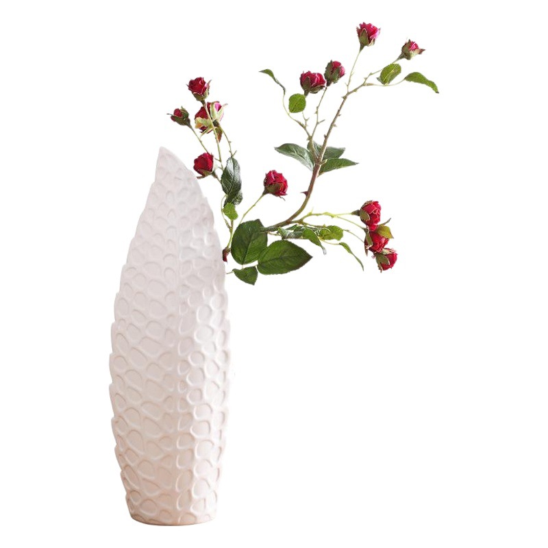 Simple nórdico florero de cerámica moda interior TV gabinete mesa comedor decoración arreglo floral Sala decoración al por mayor