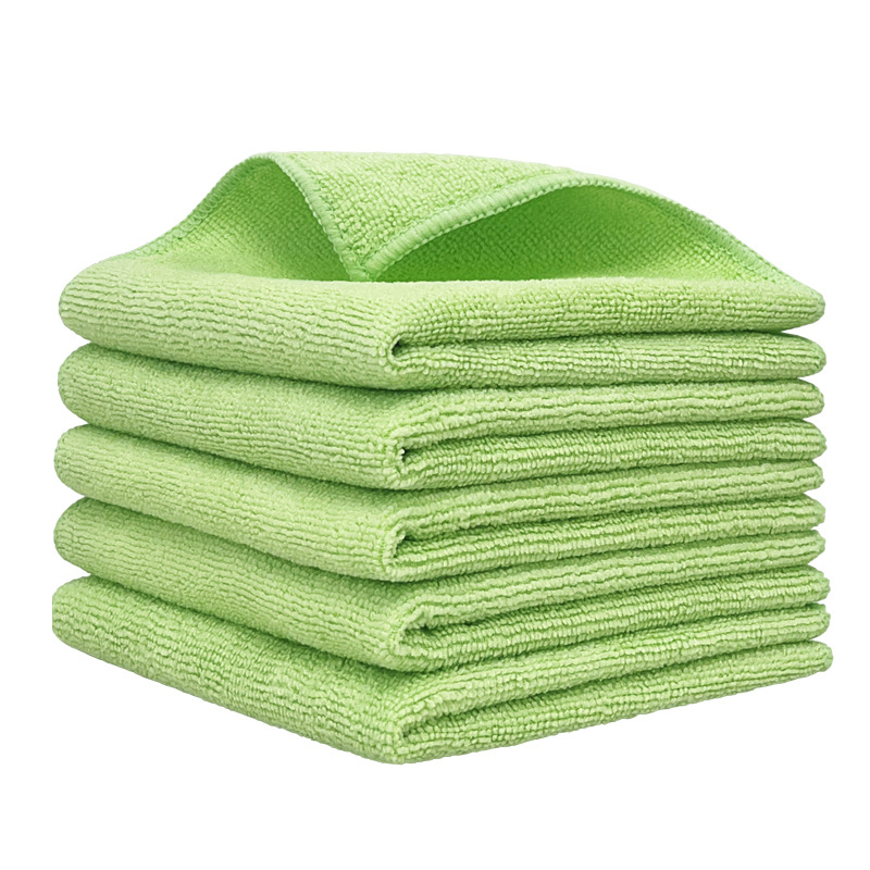 Cocina lavavajillas toallas de urdimbre toallas de limpieza especial para el hogar para aumentar la toalla de limpieza gruesa absorción de agua toallas de microfibra