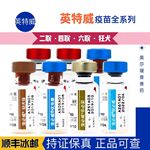 荷兰英特威宠物犬猫狂犬疫苗病毒预防育苗成犬犬苗兽用犬猫进口