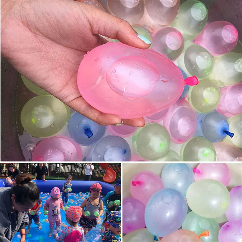 [Globo de inyección de agua] Paquete de suplemento al por mayor, riego de juguetes, batalla de agua, globo de ventilación, bomba de agua, bola de inyección de agua rápida