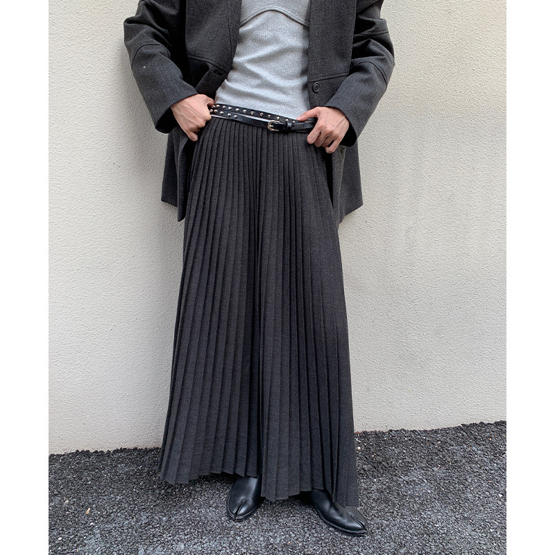 【 30% off Special Offer No Returns】Unity Mode Sun Pleated Skirt Vintage Pleated Long Skirt for Women 251273